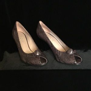 Franco Sarto L Dame Violet Python sz 9M